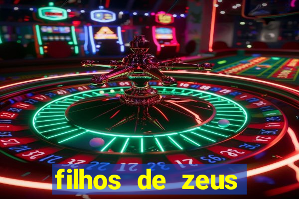 filhos de zeus mitologia grega